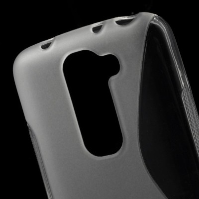 LG G2 mini D620 kieto silikono skaidrus dėklas - nugarėlė / Priedai.lt