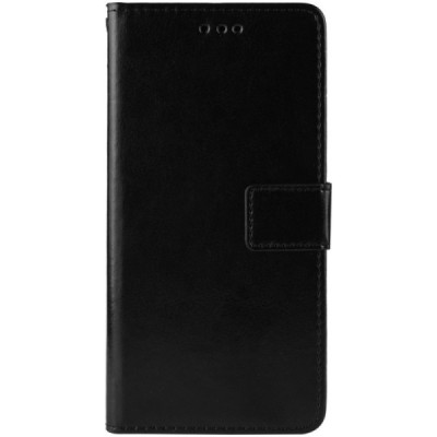 Apple iPhone 11 Pro atverčiamas juodas odinis dėklas - piniginė / Priedai.lt