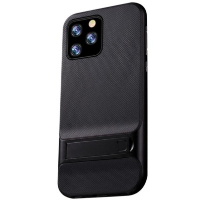 „Kickstand“ pastiprinātas aizsardzības melns Apple iPhone 11 Pro apvalks / Vacins.lv