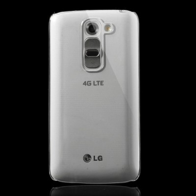 LG G2 mini D620 plastikinis skaidrus dėklas - nugarėlė / Priedai.lt