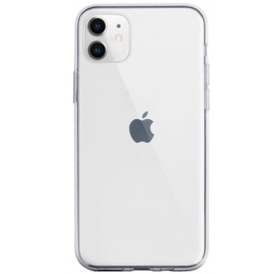 Apple iPhone 11 kieto silikono TPU skaidrus dėklas - nugarėlė / Priedai.lt
