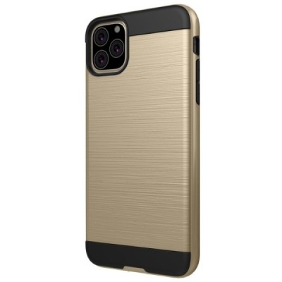 Pastiprinātas aizsardzības zelta Apple iPhone 11 Pro apvalks / Vacins.lv