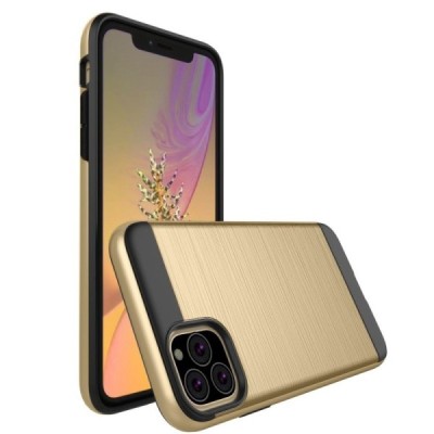 Pastiprinātas aizsardzības zelta Apple iPhone 11 Pro apvalks / Vacins.lv