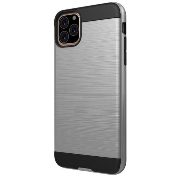 Sustiprintos apsaugos dėklas - sidabrinis (iPhone 11 Pro)