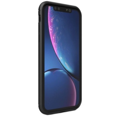 Apple iPhone 11 „Carbon“ cieta silikona (TPU) melns apvalks / vacins.lv