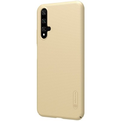 Huawei Honor 20 (Nova 5T) Nillkin Frosted Shield zelta plastmasas apvalks / vacins.lv
