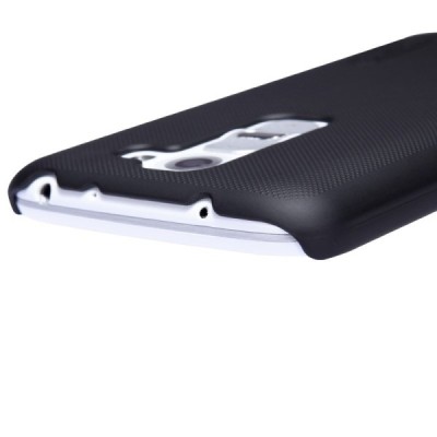 Nillkin Frosted Shield LG G2 mini D620 plastikinis juodas dėklas - nugarėlė su ekrano plėvele / Priedai.lt