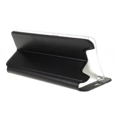 Samsung Galaxy A80 (A805F) juodas atverčiamas „Roar“ dėklas su langeliu / Priedai.lt