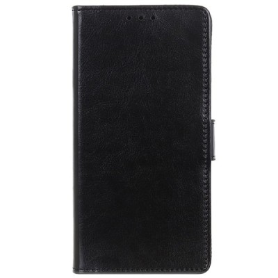 Huawei Y5 2019 (Honor 8S) atvēramais ādas melns maciņš, grāmata (maks) / Vacins.lv