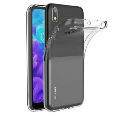 Huawei Y5 2019 (Honor 8S) kieto silikono TPU skaidrus dėklas - nugarėlė / Priedai.lt