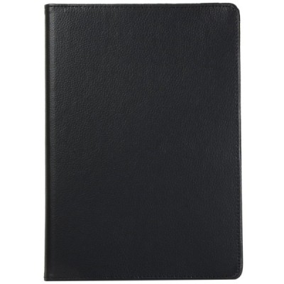 Apple iPad 10.2" (2019), Pro 10.5 atvēramais melns ādas maciņš, grozās 360° grādu apjomā | Vacins.lv