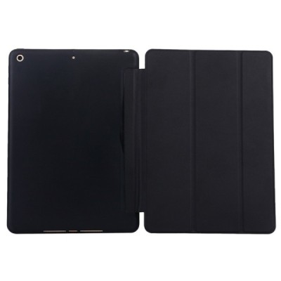 Apple iPad 10,2 (2019) solīds atvēramais melns maciņš - vāciņš / Vacins.lv