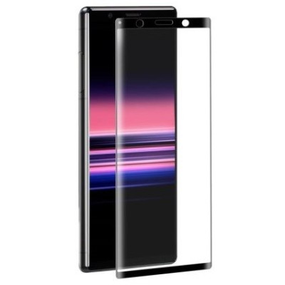 Sony Xperia 5 Mocolo Tempered Glass melns ekrāna aizsargstikls / Vacins.lv