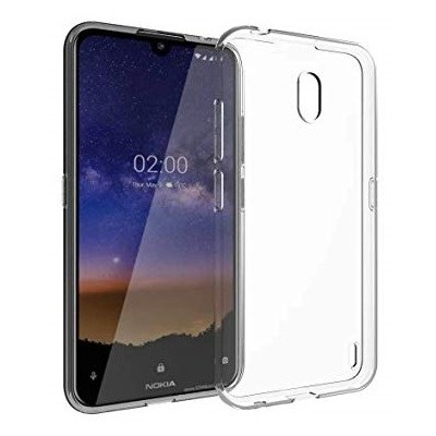 Nokia 2.2 (2019) cieta silikona (TPU) dzidrs apvalks / vacins.lv
