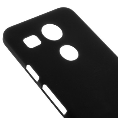 LG Nexus 5X plastmasas melns apvalks / vacins.lv