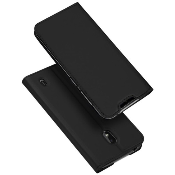 „Dux Ducis“ Skin atvērams maciņš - melns (Nokia 2.2)