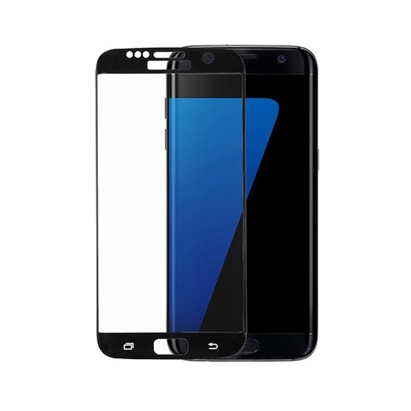 „Nillkin“ CP 9H Tempered Glass apsauginis ekrano stiklas 0.33 mm - juodas (Galaxy S6)