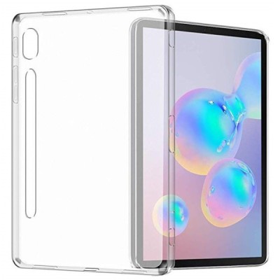 Samsung Galaxy Tab S6 10.5 (T865, T860) kieto silikono TPU skaidrus dėklas - nugarėlė / Priedai.lt