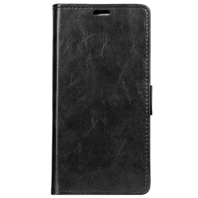 Nokia 9 PureView atvēramais ādas melns maciņš, grāmata (maks) / Vacins.lv