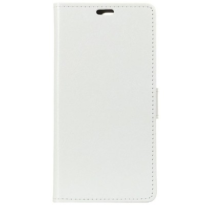 Nokia 9 PureView atvēramais ādas balts maciņš, grāmata (maks) / Vacins.lv