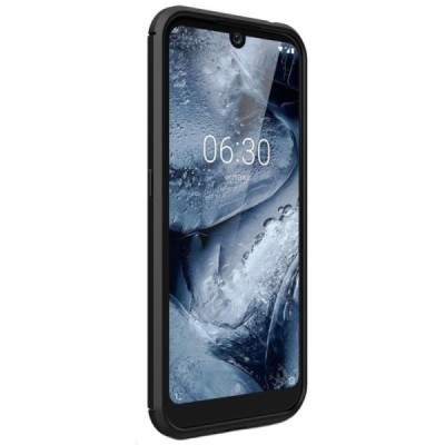 Nokia 4.2 (2019) „Carbon“ kieto silikono TPU juodas dėklas - nugarėlė / Priedai.lt