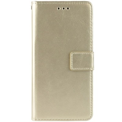 Nokia 7.2 (Nokia 6.2) sērijas zelta ādas atvērams maciņš / Vacins.lv
