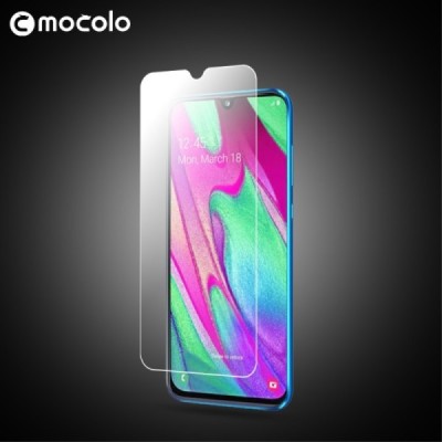 Samsung Galaxy A40 (A405F) „Mocolo“ skaidrus ekrano stiklas, sustiprintos apsaugos (Tempered Glass, 0.26 mm) | Priedai.lt