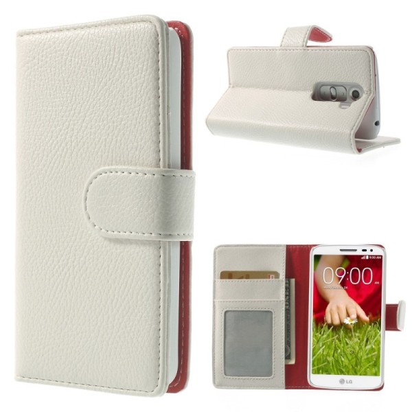 „Lychee“ atverčiamas dėklas - baltas (G2 mini)