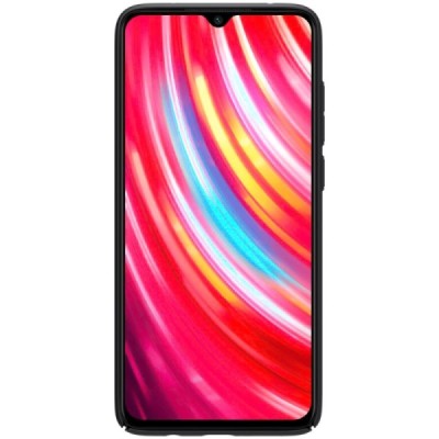 Xiaomi Redmi Note 8 Pro "Nillkin" Frosted Shield melns vāciņš, apvalks | Vacins.lv