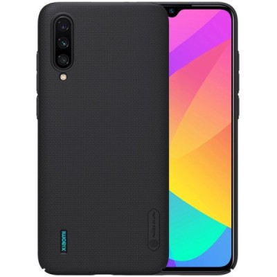 Xiaomi Mi 9 Lite "Nillkin" Frosted Shield melns vāciņš, apvalks | Vacins.lv
