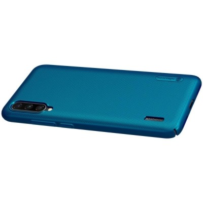 Xiaomi Mi A3 „Nillkin“ Frosted Shield mėlynas plastikinis dėklas, nugarėlė | Priedai.lt