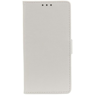 LG G8s Thinq baltas odinis atverčiamas dėklas - knygutė | Priedai.lt