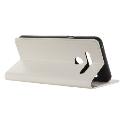 LG G8s Thinq baltas odinis atverčiamas dėklas - knygutė | Priedai.lt