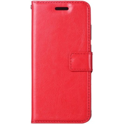 Xiaomi Mi A3 sērijas sarkans ādas atvērams maciņš, maks | Vacins.lv