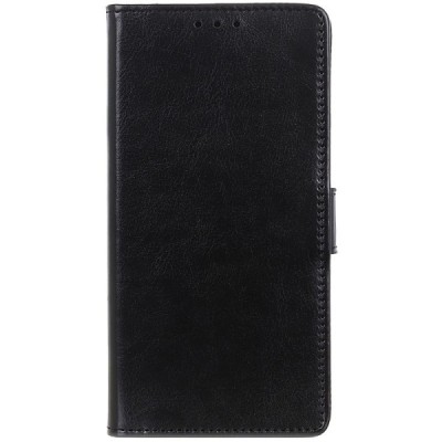Xiaomi Mi 9 Lite sērijas melns ādas atvērams maciņš, maks | Vacins.lv