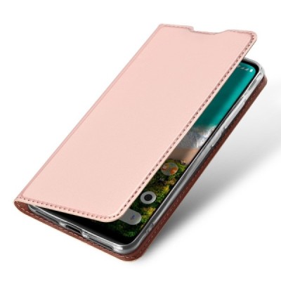 Xiaomi Mi A3 „Dux Ducis“ Skin sērijas rozs atvērams maciņš - maks | Vacins.lv