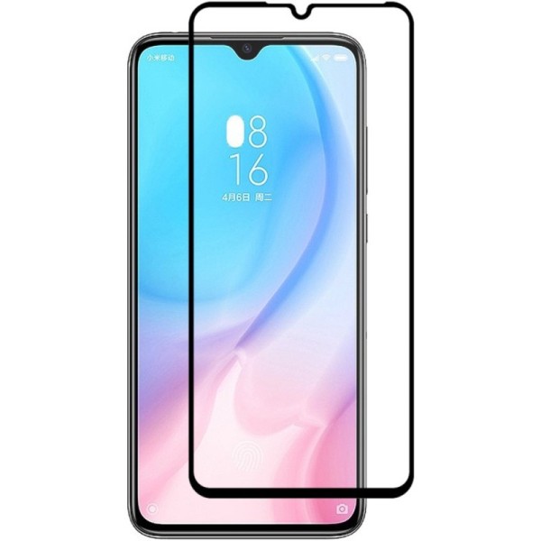 „Hat-Prince“ Tempered Glass apsauginis ekrano stiklas 0.26 mm - juodas (Mi 9 Lite)