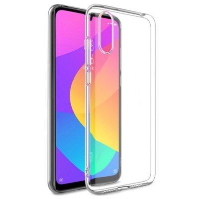 Xiaomi Mi A3 (Mi CC9e) kieto silikono TPU skaidrus dėklas - nugarėlė / Priedai.lt