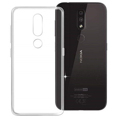Nokia 4.2 (2019) cieta silikona (TPU) dzidrs apvalks / vacins.lv