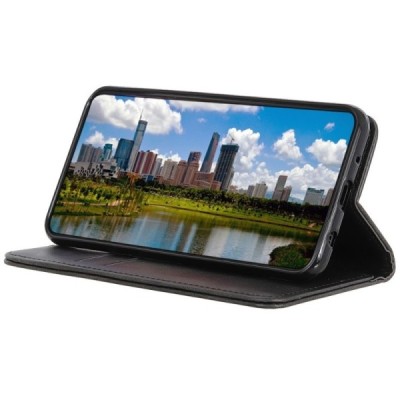 Xiaomi Redmi Note 8 Pro „Split“ juodas odinis atverčiamas dėklas - knygutė | Priedai.lt