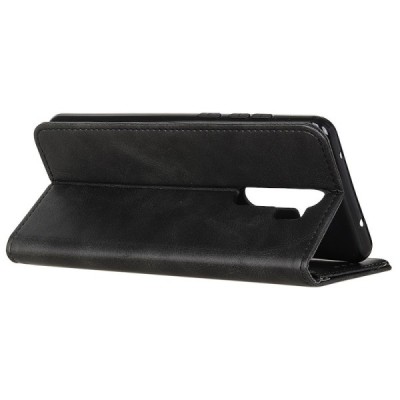 Xiaomi Redmi Note 8 Pro „Split“ juodas odinis atverčiamas dėklas - knygutė | Priedai.lt