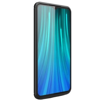 Xiaomi Redmi Note 8 Pro „Carbon“ cieta silikona (TPU) melns apvalks / vacins.lv