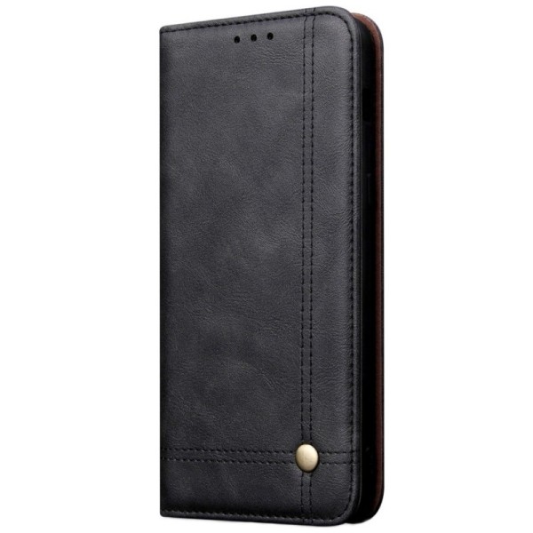 „Deluxe“ atvēramais maciņš - melns (Mi 9 Lite)