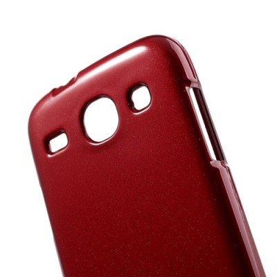 Mercury raudonas Samsung Galaxy Core TPU kieto silikono dėklas (nugarėlė) / Priedai.lt