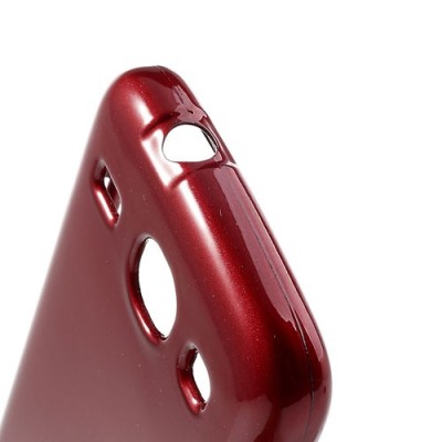 Mercury raudonas Samsung Galaxy Core TPU kieto silikono dėklas (nugarėlė) / Priedai.lt