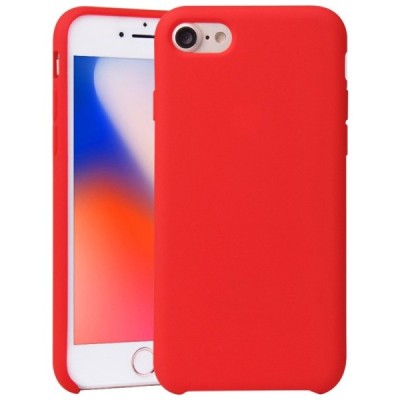 Apple iPhone 7 / 8 / SE 2020 „Shell“ kieto silikono TPU raudonas dėklas - nugarėlė | Priedai.lt