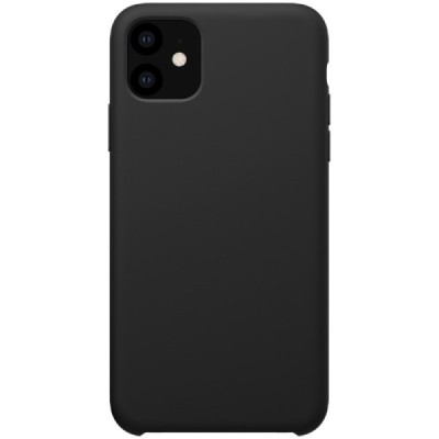 Appe iPhone 11 "Nillkin" Flex Liquid Silicone juodas dėklas - nugarėlė | Priedai.lt