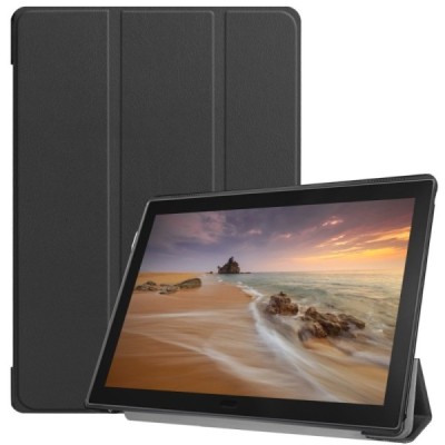 Lenovo Tab E10 (TB-X104F) atvēramais melns maciņš - maks | Vacins.lv