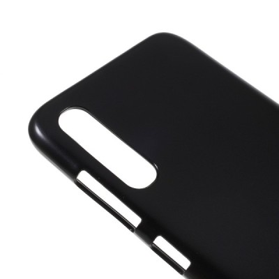 Samsung Galaxy A70 (A705F) Mercury melns cieta silikona (TPU) apvalks / vacins.lv