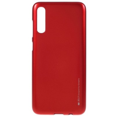 Samsung Galaxy A70 (A705F) Mercury sarkans cieta silikona (TPU) apvalks / vacins.lv